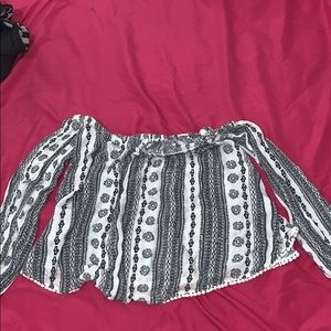 Abercrombie & Fitch off shoulder long sleeve